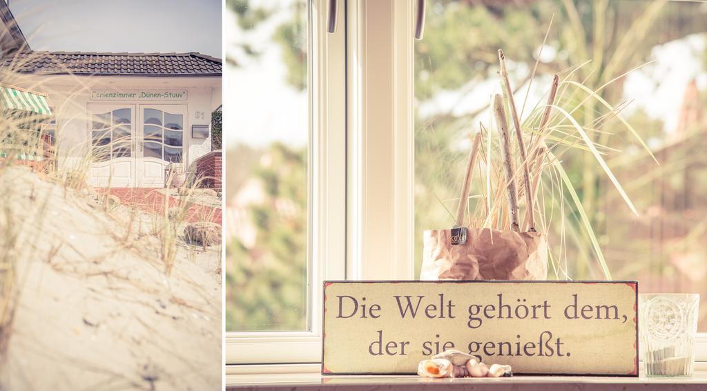 Duenen Stuuv Hotel Sankt Peter-Ording Bagian luar foto